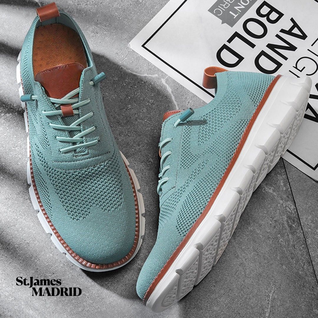 Zapato Urban Comfort Teal – Ultra Cómodo